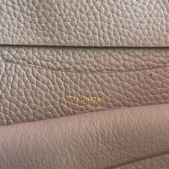 Cuyana leather tote light grey - Picture 2 of 4